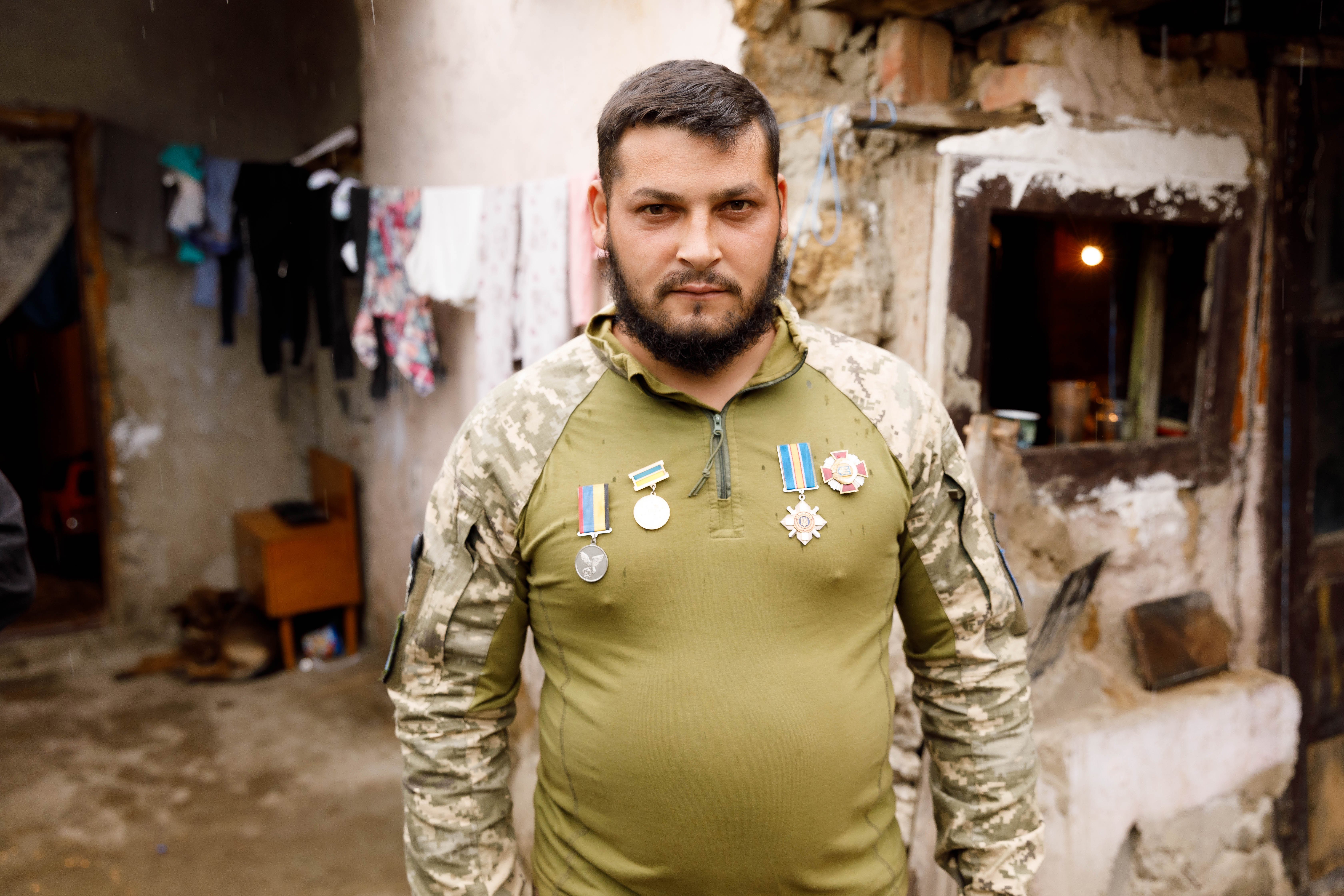 Viktor Ilchak, Roma Soldier in Ukraine